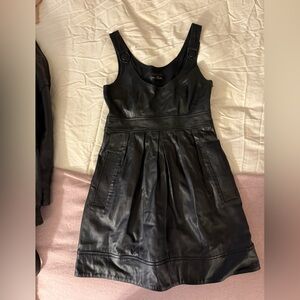 Theory Black Mini Dress